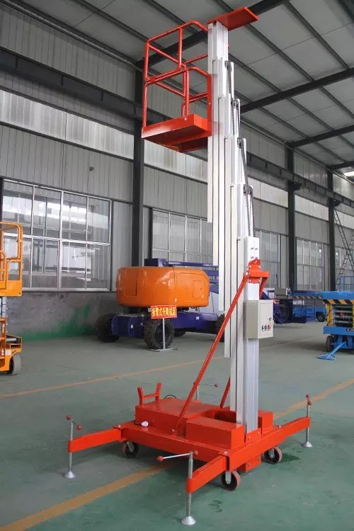 單柱鋁合金升降機 單柱鋁合金升降機